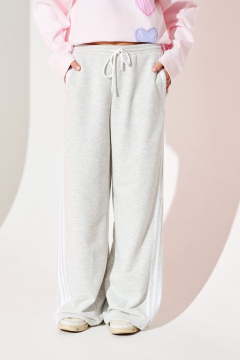 Брюки ELLETTO 2382 серый - фото 3