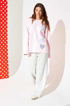 Брюки ELLETTO 2382 серый - фото 1