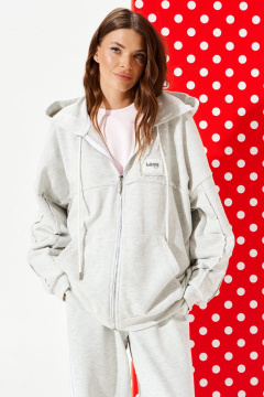 Толстовка ELLETTO 3948 серый - фото 5