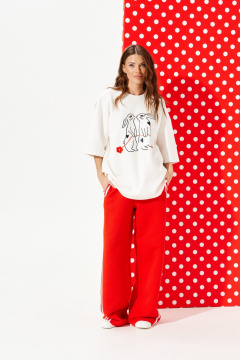 Джемпер ELLETTO 3972 молочный - фото 3