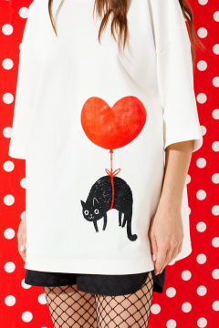 Джемпер ELLETTO 3971 молочный - фото 3