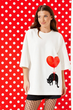 Джемпер ELLETTO 3971 молочный - фото 2