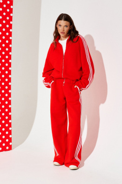 Бомбер ELLETTO 3961 красный - фото 4