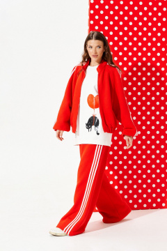 Бомбер ELLETTO 3961 красный - фото 3