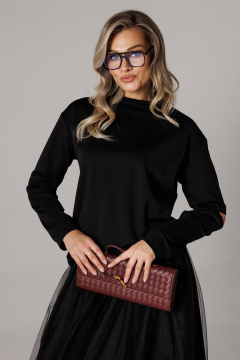 Джемпер Anastasia 1294.1 черный - фото 3