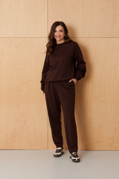 Джемпер Панда 14243 шоколад - фото 1