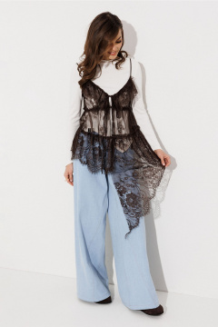 Блуза Butеr 3084 коричневый - фото 5