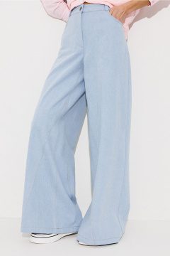 Брюки Butеr 3243 голубой - фото 4