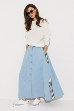 Юбка Butеr 3254 голубой - фото 3