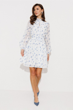 Платье Butеr 3255 белый_принт - фото 5