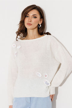 Джемпер Butеr 3259 молочный - фото 2