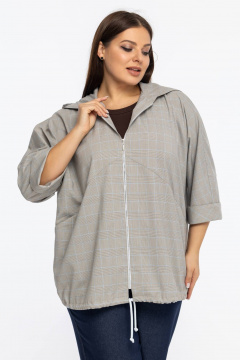 Жакет Avila 1010 бежево-голубой - фото 3