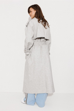 Плащ Butеr 3270 светло-серый - фото 5