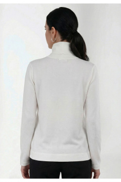 Водолазка Erika С-117 молочный - фото 4