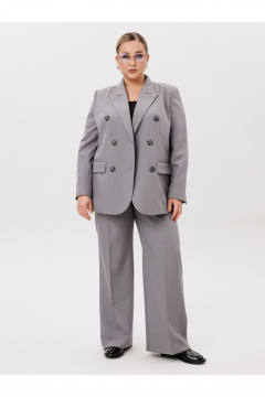 Брюки, жакет AVA fashion М-170 серый - фото 1