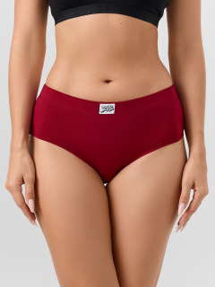 Трусы Mark Formelle 412607-3/25-50-36194П-5 бордо_печать_2_сл_1тр_печ_на_дет_пер_2тр_3тр_Д - фото 1