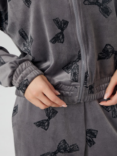 Брюки, толстовка Mark Formelle 592632/25-37332ПП-3 бантики_на_сером - фото 2