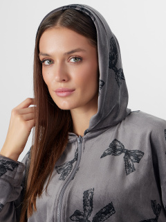 Брюки, толстовка Mark Formelle 592632/25-37332ПП-3 бантики_на_сером - фото 1