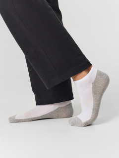 Носки Mark Formelle 104K-3091/25104K белый_серый_меланж_рис.3091 - фото 1
