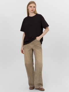 Футболка Mark Formelle 112678/25-39329Ц-0 горький_шоколад_тампопечать - фото 1