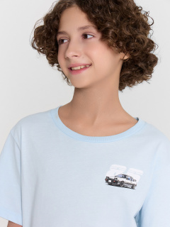 Футболка Mark Formelle 113433/24-26096П-0 кристалл_печать_1_сл_на_пол_1сл_на_пол - фото 4