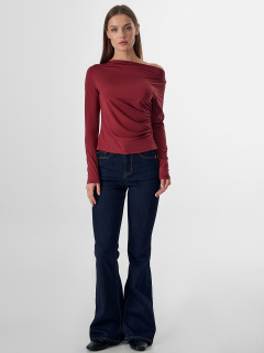 Джемпер Mark Formelle 122665/25-38040Ц-10 бордовый - фото 2