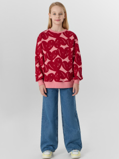 Джемпер Mark Formelle 127916/24-30067П-7П сердечки_на_розовом - фото 1