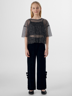 Блуза Mark Formelle 127954/24-30646Ц-16 блестки_на_черном - фото 1