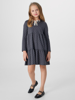 Платье Mark Formelle 157982/25-39002П-0 горошек_на_графите - фото 1