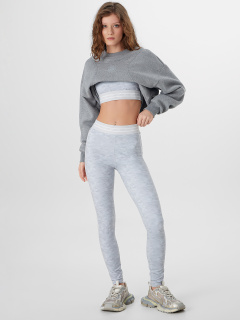 Леггинсы Mark Formelle 342236/25-39167П-2 серый_меланж_печать_1_сл_термотрансфер_на_ЛВ_зад_де - фото 2