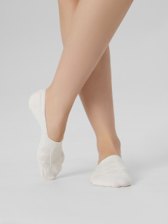 Носки Mark Formelle 346K-3131/25346K молочный_000Н_Нанесение_силикона_на_пятку - фото 1