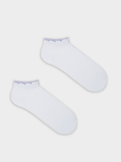 Носки Mark Formelle 406K-3177/B2-25406K белый_св.лаванда_рис.3177 - фото 2