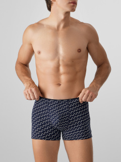 Трусы Mark Formelle 411134/25-4959П-5 диагональный_узор_на_глубоком_синем - фото 1