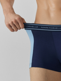 Трусы Mark Formelle 411224/25-4994Ц-5 глубокий_синий_пыльно_голубой1 - фото 2