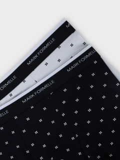 Трусы Mark Formelle 411228-2/25-5164П-5 квадраты_на_св.сером_квадраты_на_черном - фото 3