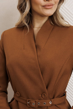 Жакет, юбка Мода Юрс 25-2940 кэмел - фото 4