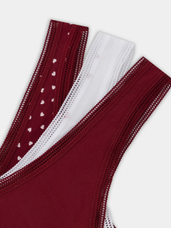 Трусы Mark Formelle 412654-3/25-11-36624Ц-5 сердечки_на_т.красном - фото 4