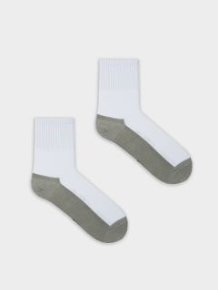 Носки Mark Formelle 444K-3078/B4-25444K белый_оливка_рис.3078 - фото 1