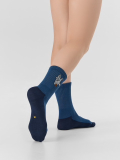 Носки Mark Formelle 444K-3168/B4-25444K джинсовый_рис.3168 - фото 1
