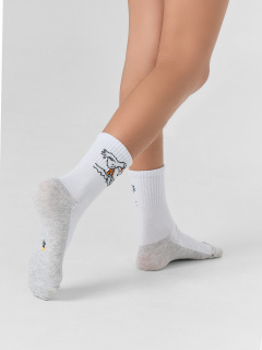 Носки Mark Formelle 444K-3170/B3-25444K белый_рис.3170 - фото 2