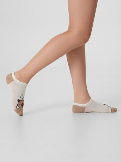 Носки Mark Formelle 453K-3187/B4-25453K молочный_рис.3187 - фото 2