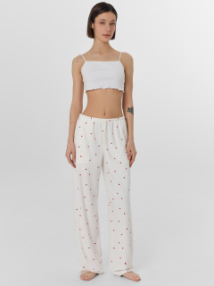 Брюки Mark Formelle 532537/25-39090ПП-3 сердечки_на_св.молочном - фото 2