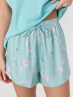 Футболка, шорты Mark Formelle 592544/25-35486ПП-14 мятный_цветы_на_мятном - фото 1