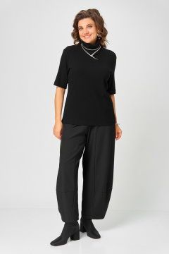 Джемпер Bliss 08063 черный - фото 5