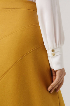 Юбка Nelva 4856 золотая олива - фото 5