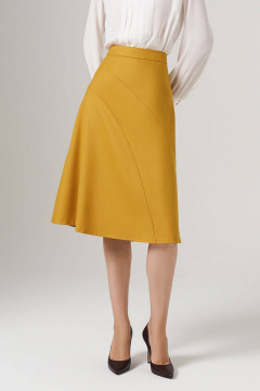 Юбка Nelva 4856 золотая олива - фото 3