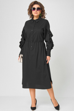 Платье EVA GRANT 7223 черный - фото 2