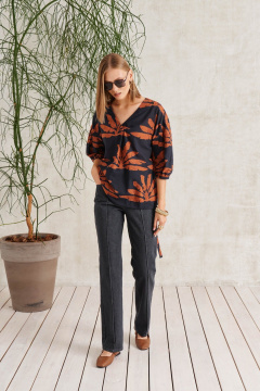 Блуза BURVIN 10110-51 - фото 4