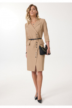 Платье Твой имидж 2311 кэмел - фото 5