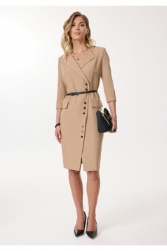 Платье Твой имидж 2311 кэмел - фото 1